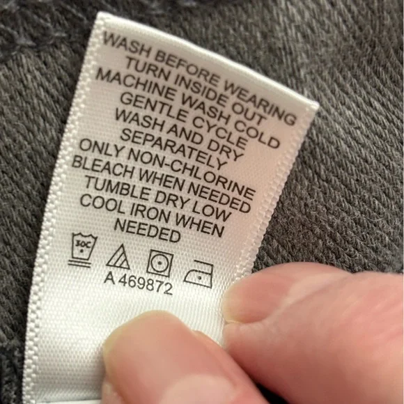 LOGO shadow patch pull-on jeans - Picture 7 of 16